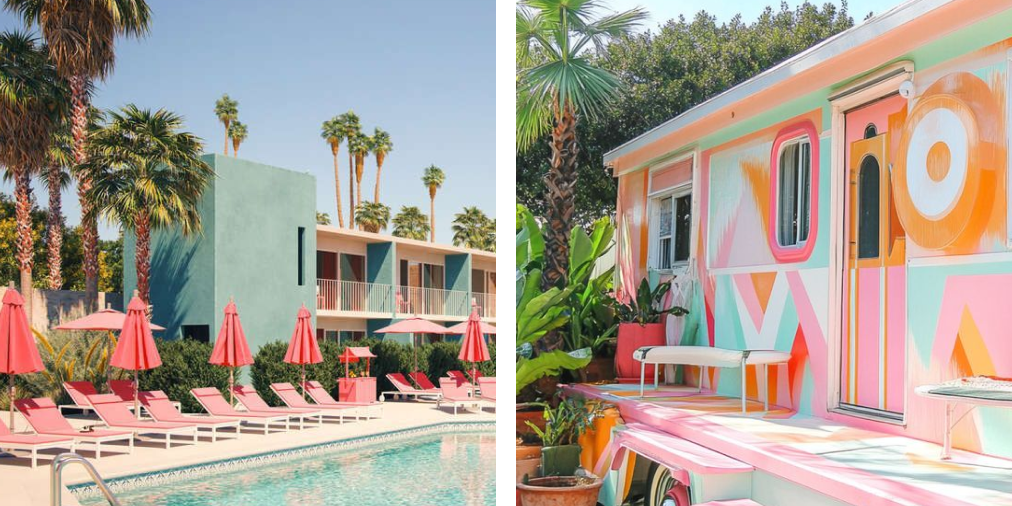 summer color palette: interior design