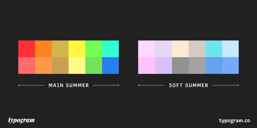 summer color palettes