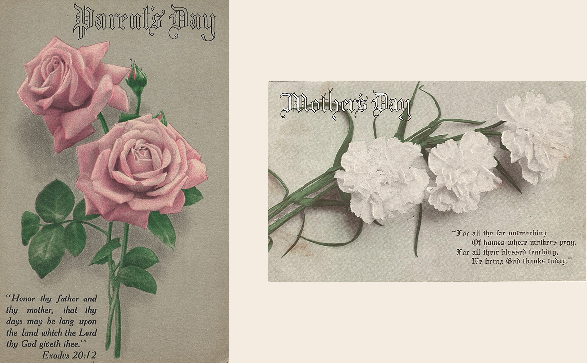 vintage mothers day postcards