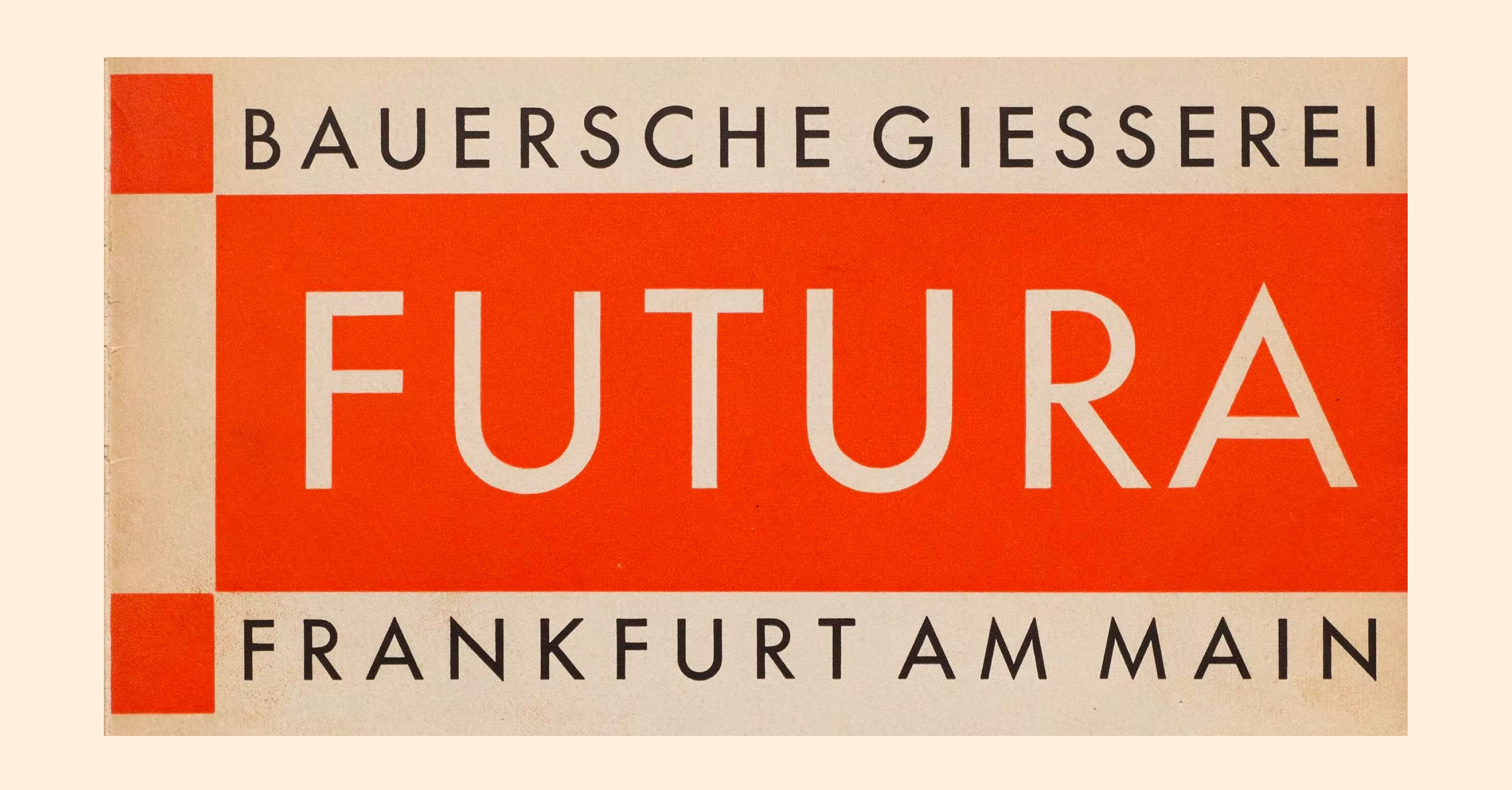 futura, another popular geometric sans serif was an inspiration for proxima nova