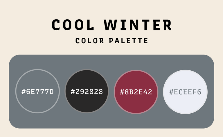 Color And Code Winter Winter Color Palette in Design: A Guide to Cool and Elegant Inspiration ...