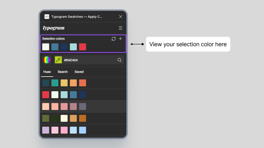 Vaew Color Typogram Swatches: The Figma Plugin to Search, Discover, and Apply ...