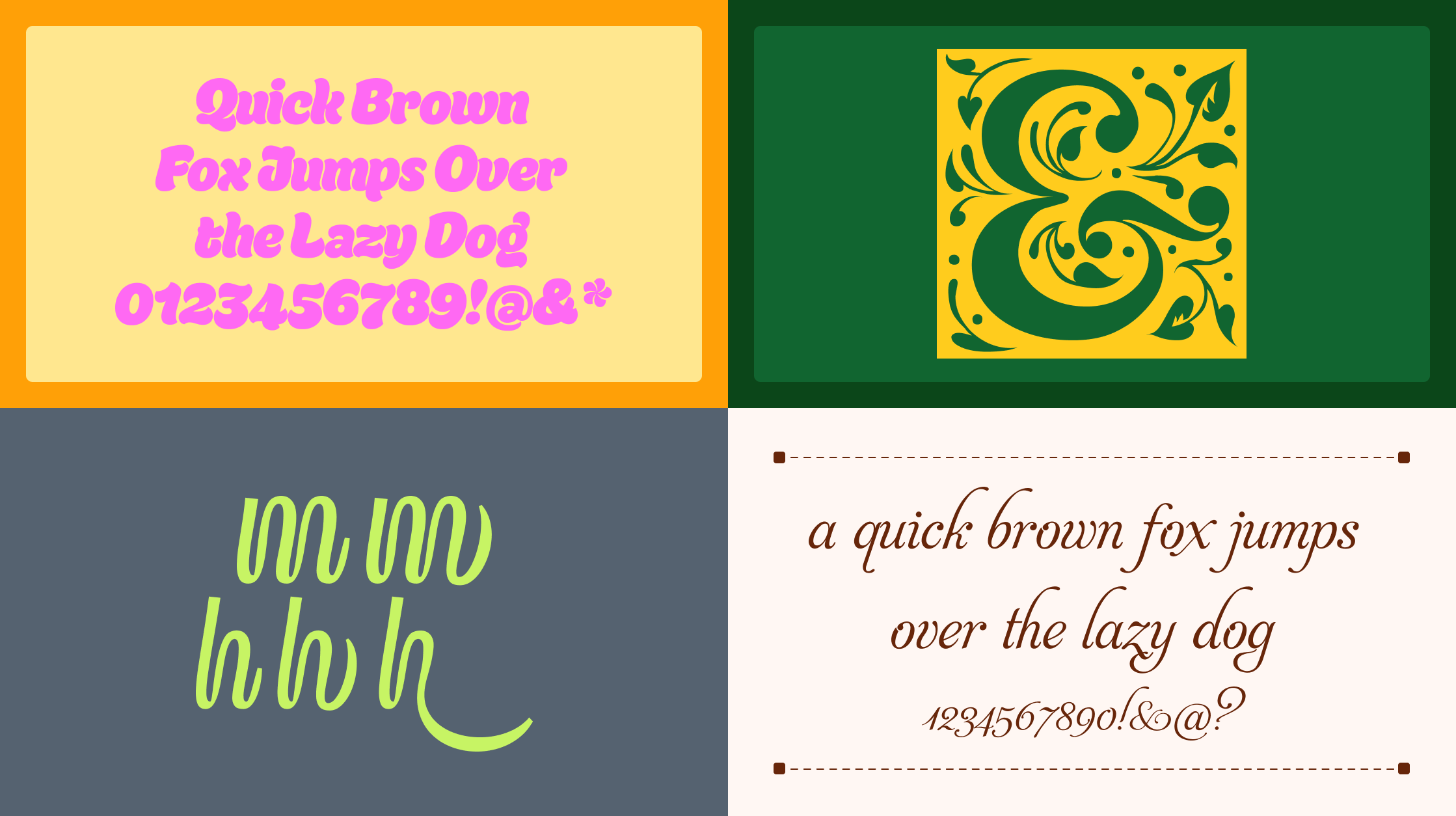 Typography Advent #3: 9 Funky Display Free Fonts for Your Design Toolkit