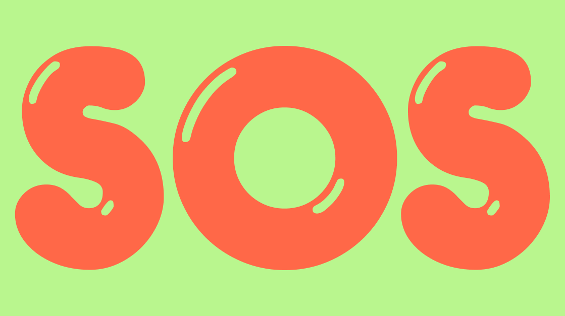 Round Cap Bubble Letter Font