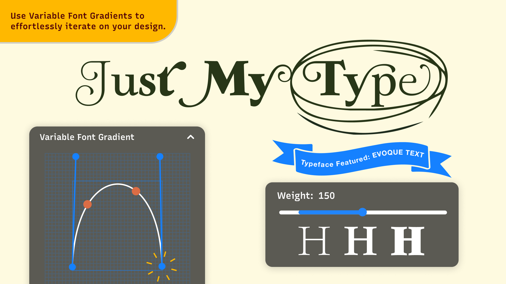 Discover new variable fonts and create more design ideas with Variable Font Gradient