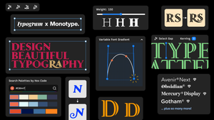 Monotype × Typogram: Thousands of iconic typefaces, now in Typogram Branding & Studio