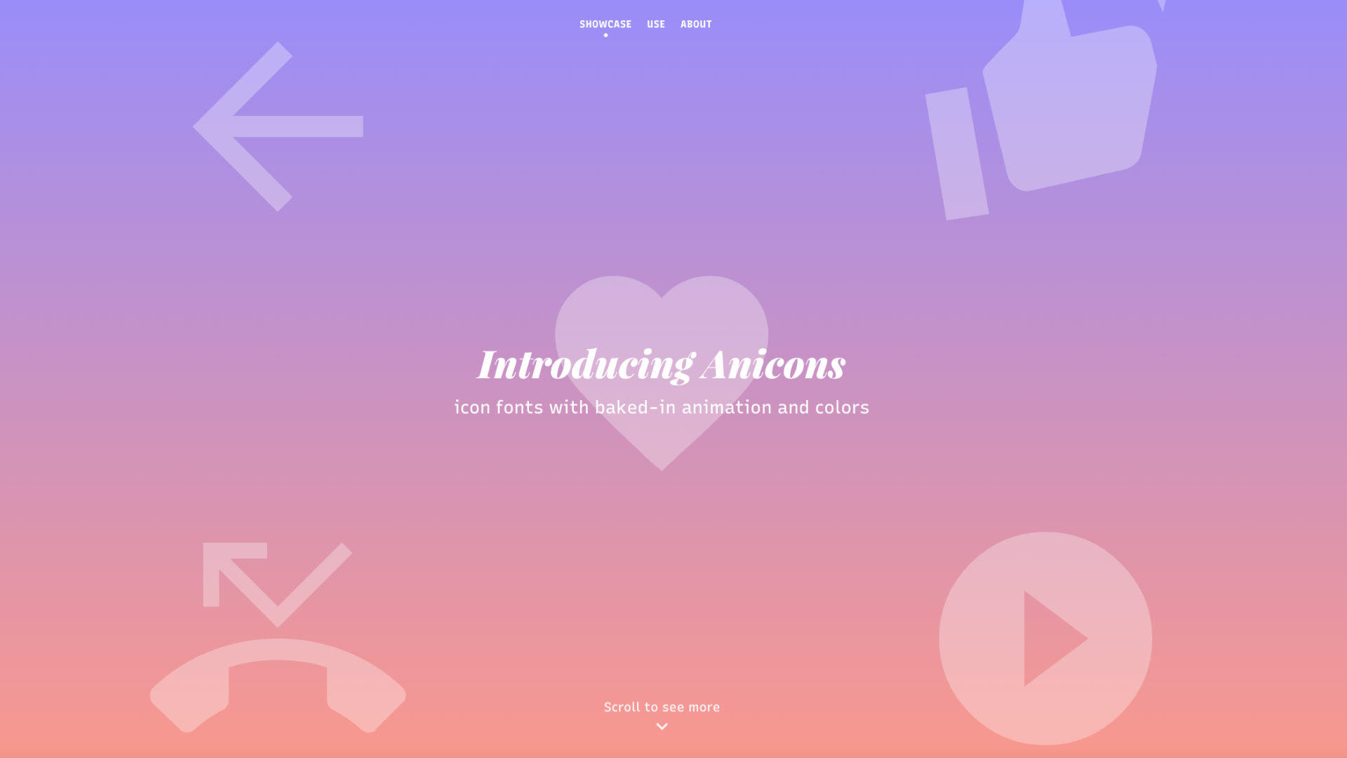 Anicons by Typogram