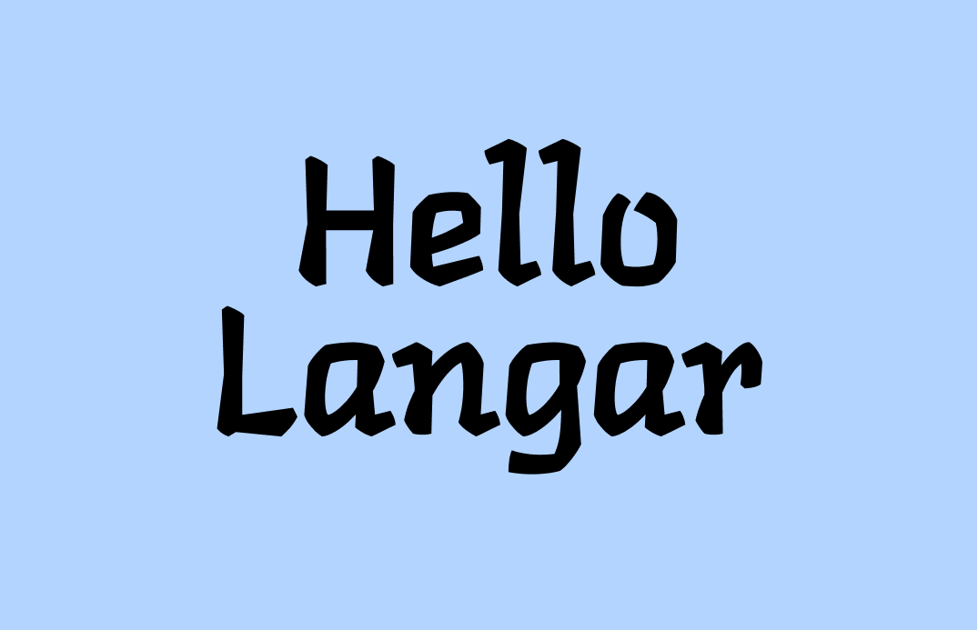 Langar script cover