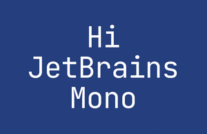 Jet Brains Mono