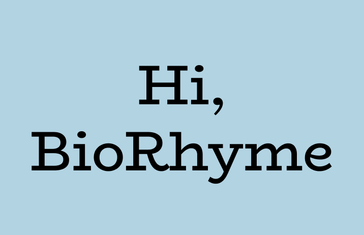 BioRhyme wide font