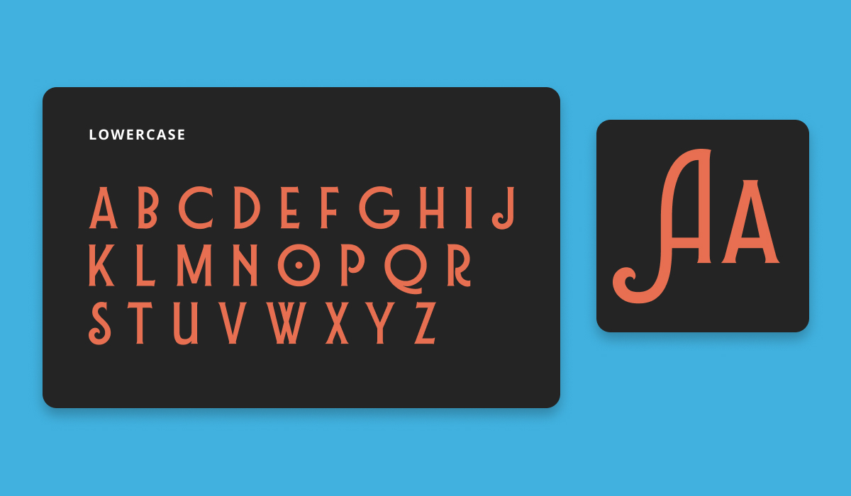 Lubaline lowercase