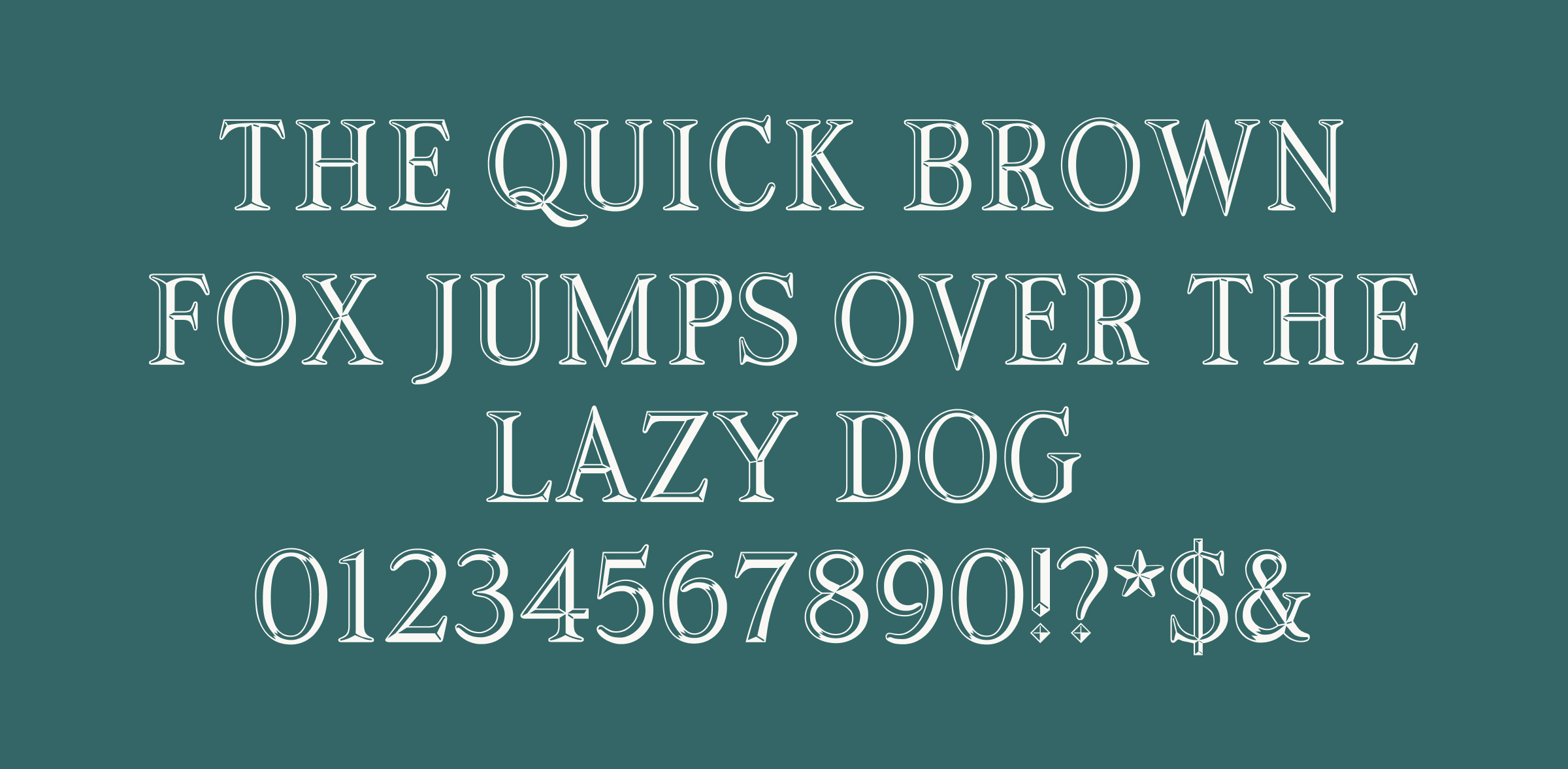 artworld is a very unique display typeface