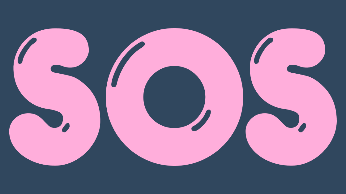 glowworm display font bubble letter round sans serif