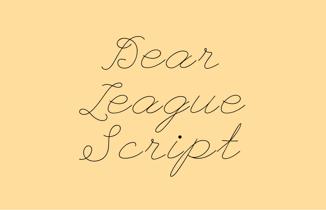 Reviewing League Script: An Unconventional Whimsical Script Font Perfect for Storytelling