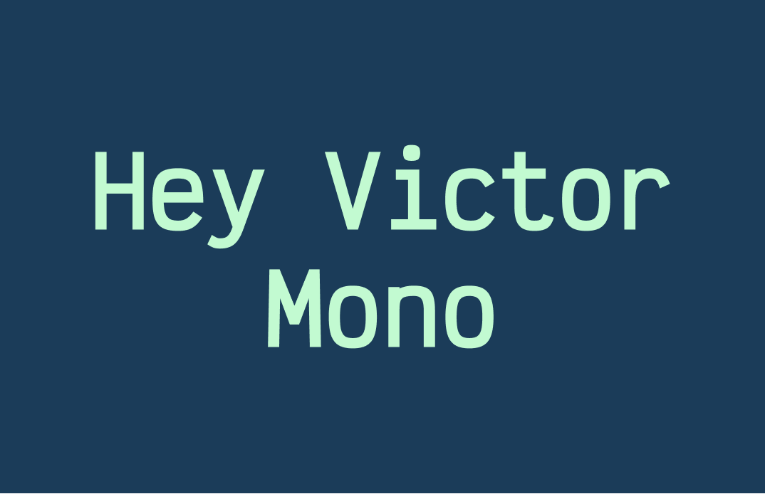 victor mono