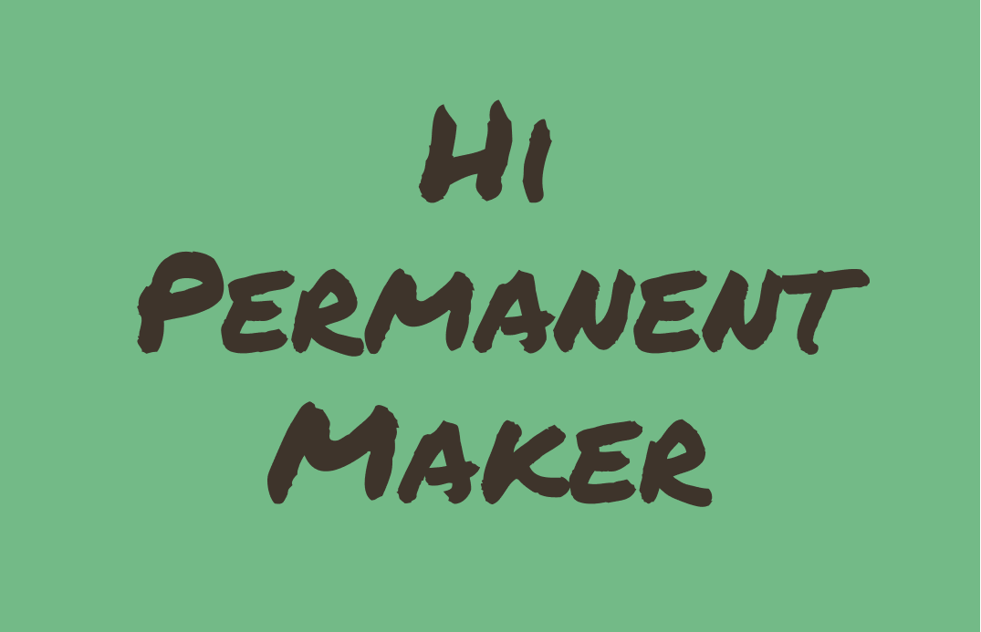Permanent Marker font