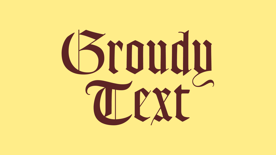 Goudy Text