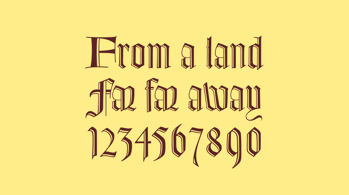 Goudy Text